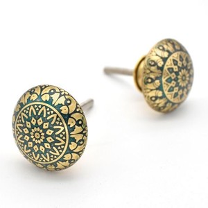 Heavy-Duty High Quality Brass <b>Door</b> <b>Knob</b> Privacy <b>Gold</b> Finish Design Bedroom Home Decoration Floor hardware by lametierar - Product Image 3