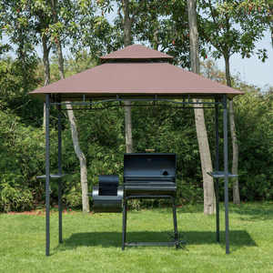 Carrito para Bicicletas con Toldo y Características de Gazebo para un Cómodo Almacenamiento al Aire Libre - Product Image 1