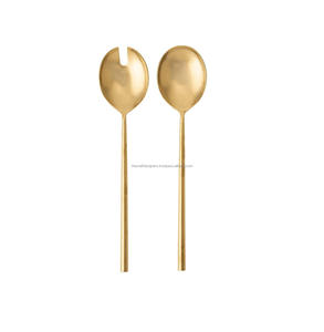 Servidor de Ensalada Tradicional Indio de Latón Diseñado para Llevar un Toque de Herencia Auténtica a los Espacios de Comedor Modernos - Product Image 3