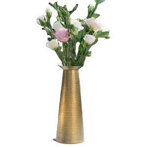<b>Gold</b> Engraved Metal Flower <b>Vase</b> Luxury Decorative <b>Floor</b> <b>Vase</b> for Home Hotel & Office Decor - Product Image 3