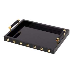 Elegant wood serving <b>tray</b> use <b>for</b> home <b>bed</b> room guest room dining <b>table</b> party decoration customise size and customise colour - Product Image 5