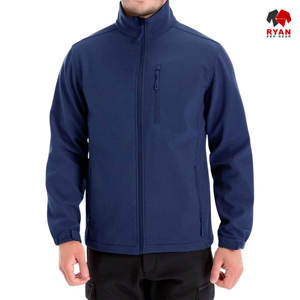 Veste softshell personnalisée Ryan Pro Gear pour hommes, fermeture éclair, logo personnalisé, design OEM - Product Image 5