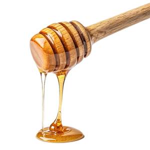 Palitos de madera al por mayor personalizados para mezclar miel, dispensar y rociar miel de tarros. - Product Image 2
