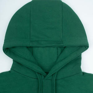 Sudadera con capucha para hombre, 100% algodón, gruesa, forrada para invierno, sudadera tipo pullover, sudaderas con capucha personalizadas para hombre - Product Image 2