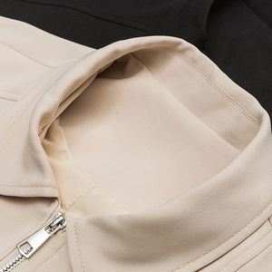 Chaqueta de Hombre con Textura de Sarga, de Alta Calidad, Personalizada, a la Moda, Casual, con Logotipo Bordado, Diseño de Manga Larga con Corte Moderno - Product Image 5