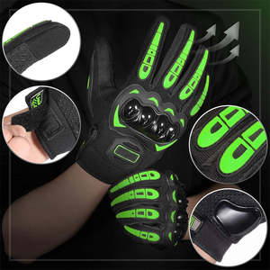 Guantes de moto para adultos con logotipo OEM personalizado para entrenamiento y protección deportiva. - Product Image 3