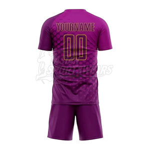 Tenue de football légère en tissu mesh polyester respirant, conçue pour une meilleure circulation de l'air et le confort du joueur - Product Image 2
