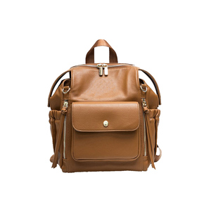 Sac à dos multifonctionnel pour bébé, grande capacité, imperméable, sac à couches de maternité avec port de charge, bouteille isotherme - Product Image 4