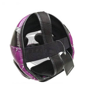 Protège-tête en cuir pour arts martiaux et boxe - Confortable, réglable, imperméable, protection personnalisée - Product Image 3