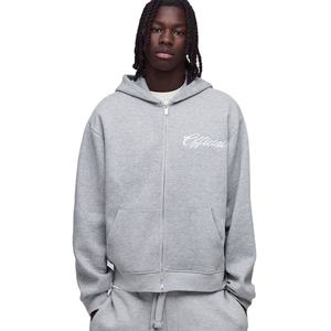 เสื้อฮู้ดดี้ผ้าคอตตอน 100% ทรงปกติ ไหล่ตก แบบเรียบ ไม่มีลาย  รับสกรีนโลโก้ตามแบบ  สำหรับฤดูหนาว - Product Image 1