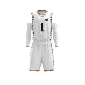 Vêtements de sport, impression de logo personnalisé, ensemble de basket-ball, nouvelle arrivée, prix bas, ensemble de basket-ball fabriqué au Pakistan - Product Image 5