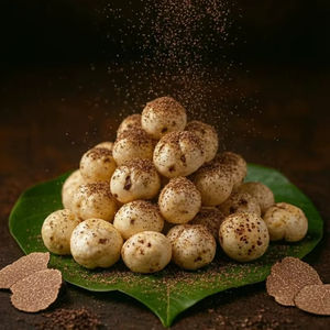 Nueces Makhana Tostadas y Saborizadas con Trufa, Bocadillo Saludable Premium Gourmet Hecho en India, Paquete de 90 g - Product Image 1