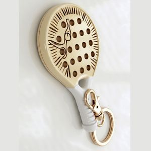 Llavero de Silicona con Forma de Raqueta de Pádel, Tamaño Personalizado, Recuerdo de Evento Deportivo, Duradero, Calidad Superior, el Mejor con Relieve 3D - Product Image 1