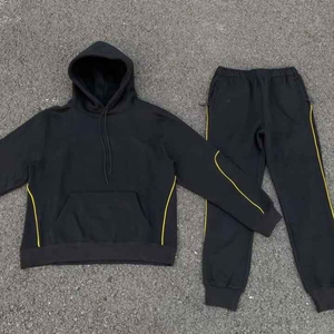Conjunto Deportivo Informal para Hombre, de Alta Calidad, al por Mayor, OEM, Color Sólido, para Correr, Invierno, 100% Poliéster, Transpirable, Ecológico, de Secado Rápido - Product Image 5