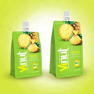 10.1 floz sans BPA jus d'ananas boisson clair sac pochette à presser sac de jus de fruits - Product Image 1