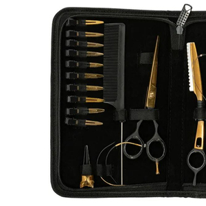 Kit complet d'outils pour extensions de cheveux, pinces, aiguilles, anneaux, perles, fil pour travaux professionnels d'extensions capillaires - Product Image 6