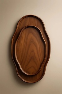 Top Selling Custom Wooden <b>Tray</b> for Food Tea Coffee <b>Snacks</b> Serving Use Available at Affordable Price from India - Product Image 3