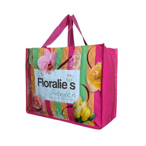 Bolsa de Compras Promocional Reutilizable, Impresa con Logotipo Personalizado, para Ferias Comerciales, Tiendas Minoristas y Regalos Corporativos - Product Image 1