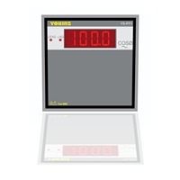 Compteur de facteur de puissance numérique haute précision YOKINS, protection IP65, garantie 1 an pour systèmes AC monophasés 500V 5A 96x96mm