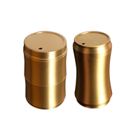 Porte-cure-dents en laiton pur, design antique fait main, pour bureau, petit porte-encens, prix de gros