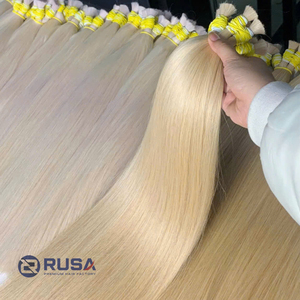 Extensiones de Cabello Humano Virgen Vietnamita Rusa a Granel, Doble Trama a Máquina, Súper Doble Trama, 100g, Puntas Completas, Todos los Colores, Personalizables - Product Image 3