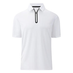 Camiseta de Manga Corta Azul Marino para Hombre, Corte Regular, Secado Rápido, Color Sólido, Informal, 100% Algodón - Product Image 2
