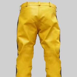 Nouveaux pantalons en cuir pour homme, mode automne-hiver, vente en gros, pantalon en cuir véritable, pantalon en cuir de mouton - Product Image 6