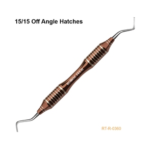 Outils dentaires ergonomiques manuels à angle 15/15° en acier inoxydable par Roboz Tech Pakistan - Product Image 1