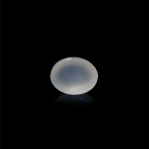 Natural Oval Faceted Blue Moonstone 5.1 Carat Loose Gemstone for Fine Jewelry - Product Image 2