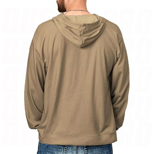 Wholesale Men's Hoodies Custom Streetwear Casual Drop Shoulder New Design Blank High Quality Fleece Screen Printed Pullover - Product Image 4