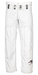 Ventes en gros de kimonos BJJ blancs 100% coton, ajustés, unisexes pour adultes, vêtements d'arts martiaux, Jiu Jitsu BJJ Gi, designs personnalisés, uniformes brésiliens - Product Image 3