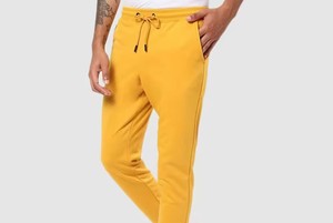 กางเกงวอร์มผ้าแคนวาสบุขนแกะสำหรับผู้ชาย ยี่ห้อ Rapid Sports Wholesale รุ่นสปริง เอวกลาง ทรงตรง ปิดด้วยเชือกผูก กันน้ำ - Product Image 5