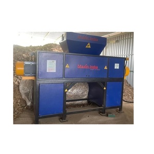 Trituradora de Doble Eje con Capacidad de Trituración de 500 kg/h para Residuos de Automóviles, para Aplicaciones Industriales, de Proveedor Indio - Product Image 1