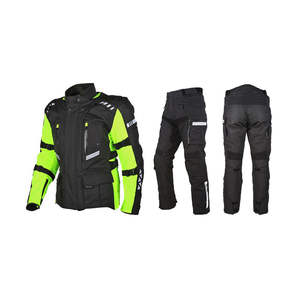 Traje de Motociclismo Cordura Personalizado con Logotipo OEM, Chaqueta y Pantalones de Carreras Impermeables de Secado Rápido con Protección - Product Image 1