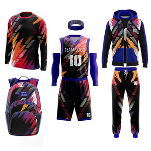 wholesale In Low Price Basketball Uniform Packages High Quality Sports Basketball Uniform Packages - Product Image 3