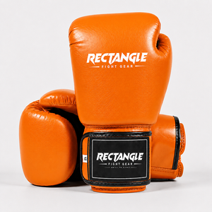 Super Quality MMA Boxing <b>Gloves</b> Full Finger Breathable Non-Slip Adjustable Lace-Up Closure Hand <b>Grips</b> Training <b>Gloves</b> - Product Image 1