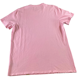 Valabasas For The 99 And The Men's <b>Pink</b> Glitter Print Short Sleeve T-Shirt O-Neck Regular Fit Casual Style - Product Image 5