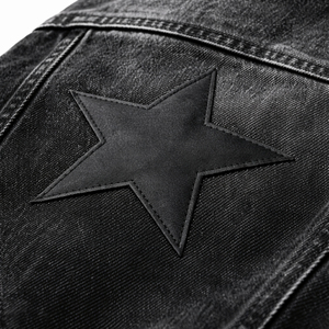 Vintage <b>Denim</b> <b>Jacket</b> <b>Mens</b> Vintage Washed <b>Denim</b> <b>Jacket</b> Classic Streetwear Button Up Cotton Jean <b>Jacket</b> OEM Custom - Product Image 4