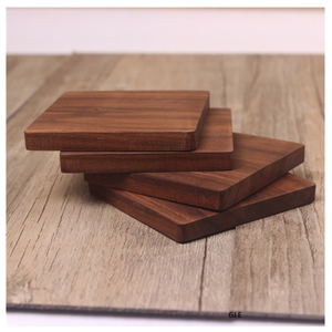 Round Wooden Coaster Set Of 6 Pcs With Wood Finished For Hot & Cold Cover Of Beverage Kitchenware Coaster Set - Product Image 3