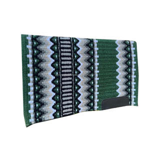 Almohadilla de Silla de Montar Estilo Occidental Multicolor de Lana de Nueva Zelanda ASHMIRA EQUESTRIAN, Exterior de Visón, Calidad Extrema, Venta Caliente - Product Image 3