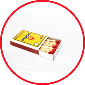 Household Safety <b>Matches</b> <b>Box</b> 51x35x14mm Wooden Sticks Eco-Friendly Vintage Printing 40 Sticks Per <b>Box</b> India - Product Image 5