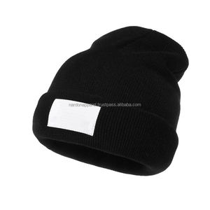 Nardon Apparel Bonnet en tricot de coton de luxe Designer Damier Chapeau d'hiver Unisexe Ski Bobble Cap bob Hat - Product Image 4