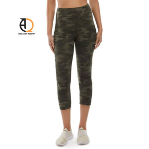 Leggings de sport côtelés sans couture à taille haute, compressifs et extensibles pour femmes, idéaux pour la gym et le yoga (vente en gros) - Product Image 6