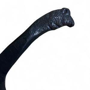 Cuchillo Vikingo Medieval de Hierro Forjado de 9 Pulgadas con Funda de Cuero Vacuno - Product Image 2