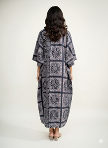 Kimono de Terciopelo de Lujo Unisex, Bata de Casa, Chaqueta Estilo Boho, Forro de Algodón Indio, Clásico, Elegante, Sexy, Regalo para Adultos, Verano - Product Image 2