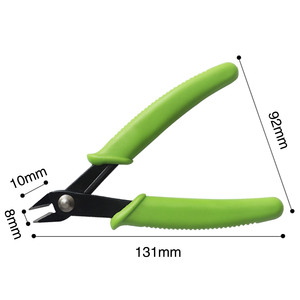 Pince à bec plat de précision 8 pouces pour bricolage, à mâchoires lisses, tête allongée, conception bec de canard, outils à main pour plier, pincer, bijoux, acier - Product Image 6