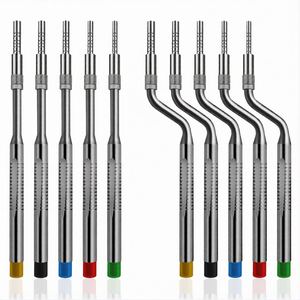 Juego de 10 Osteótomos Sinusales Manuales con Mangos Codificados por Color, Agarre Ergonómico, Elevadores para Implantes Dentales y Injertos Óseos - Product Image 2