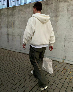 Sudaderas con capucha de forro polar de alta calidad para hombre y mujer, sudadera unisex de gran venta, 100% algodón, estampado personalizado, venta al por mayor - Product Image 3