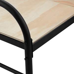 Full Size Bunkie Board 0.4 <b>Foldable</b> <b>Bed</b> Board Slats Connection 8 Piece Burlywood <b>Mattress</b> Support Boards Ready to Use - Product Image 1