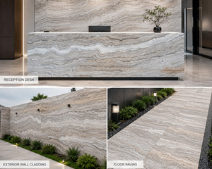 Dalle de grès blanc océan pour revêtement de sol et revêtement mural Tuile de grès 300x600 MM pour vente à l'exportation - Product Image 3